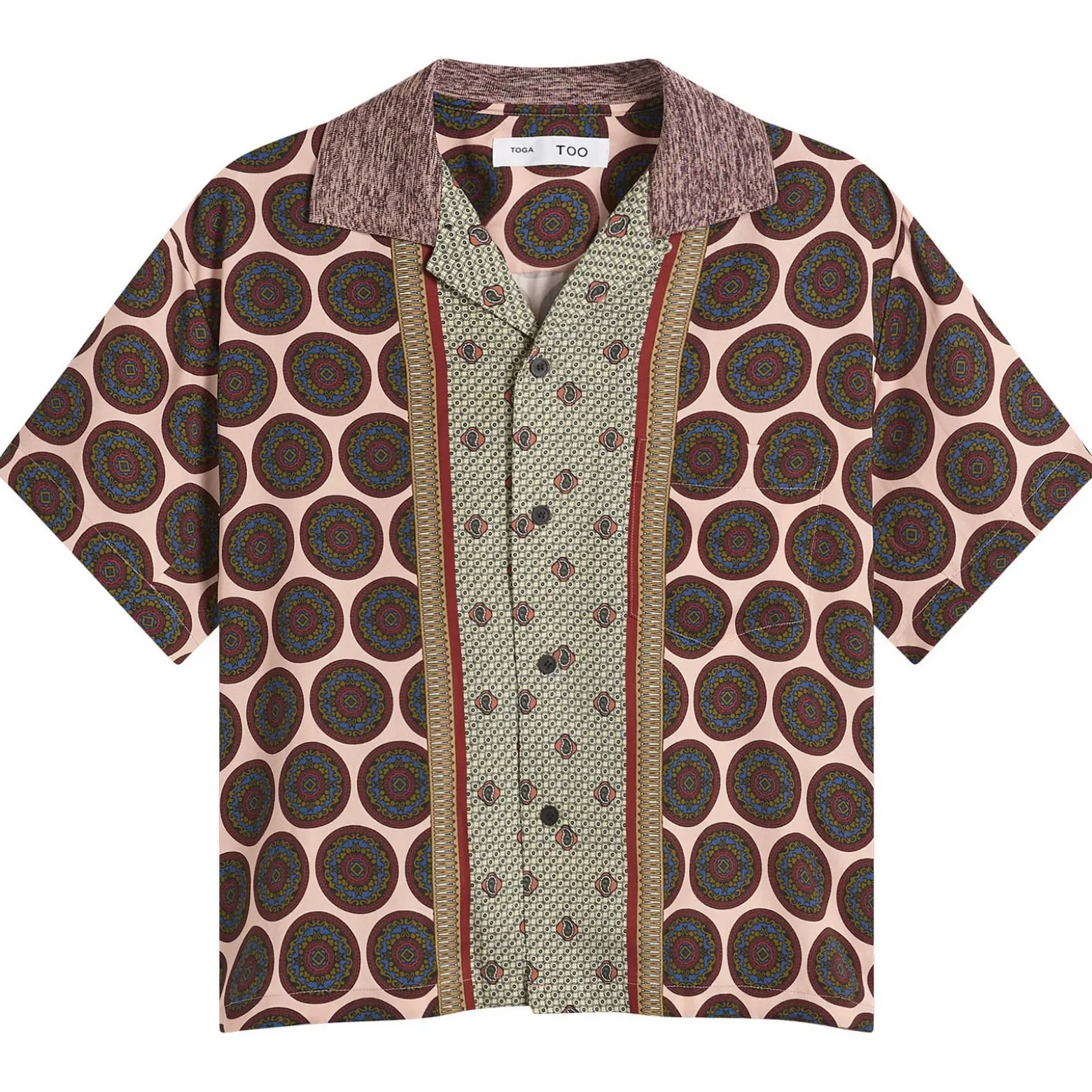 TOGA Inner Print Short Sleeve Shirt