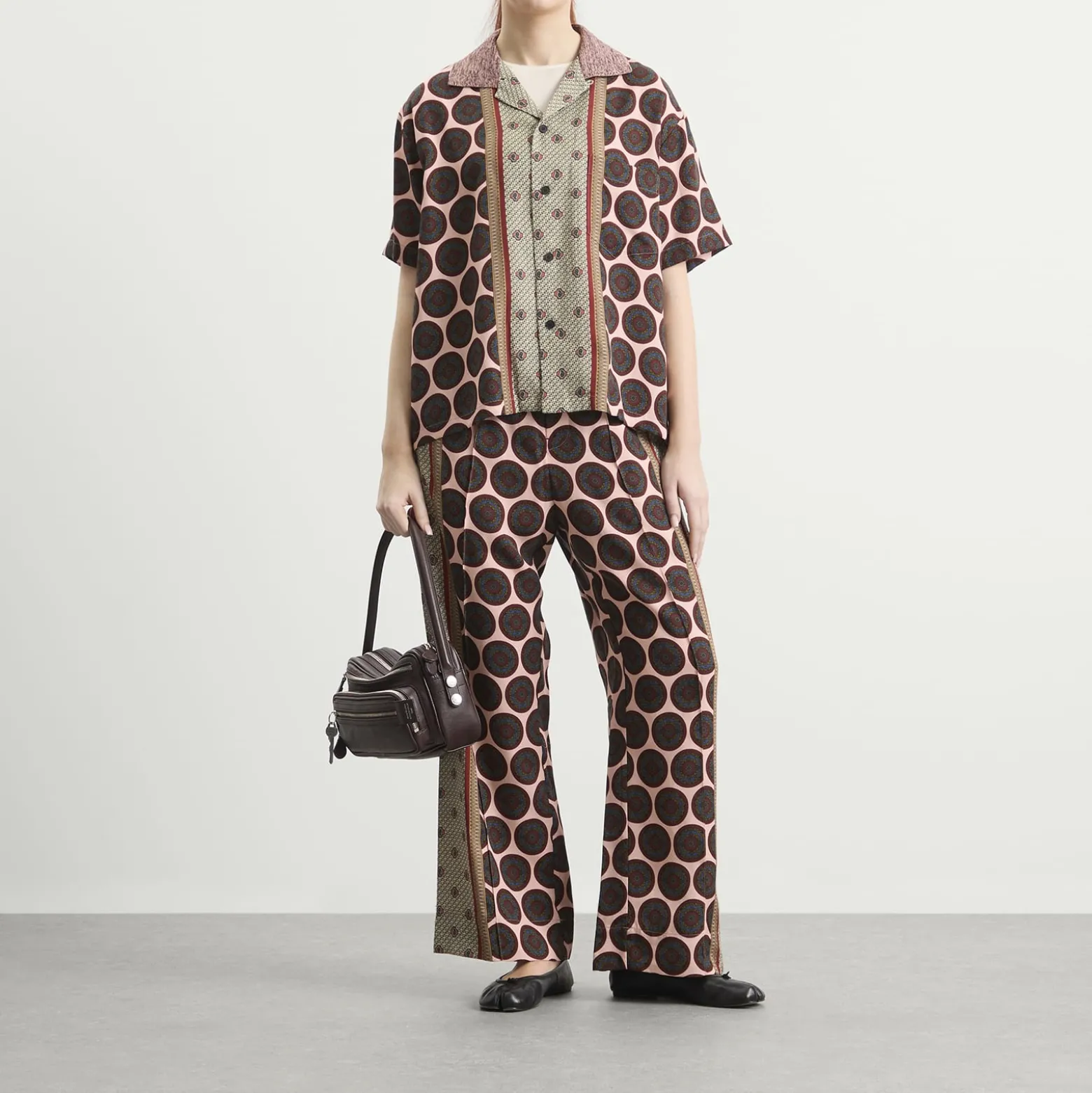 TOGA Inner Print Short Sleeve Shirt