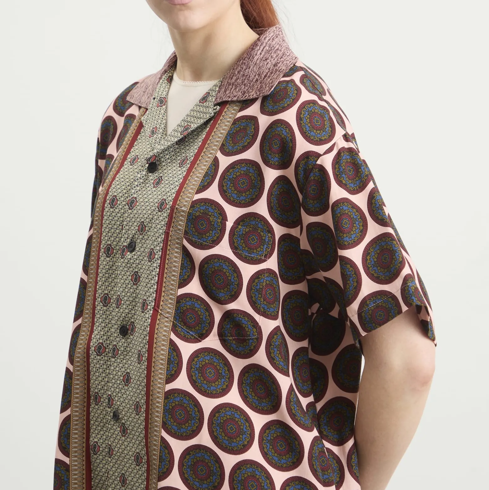 TOGA Inner Print Short Sleeve Shirt