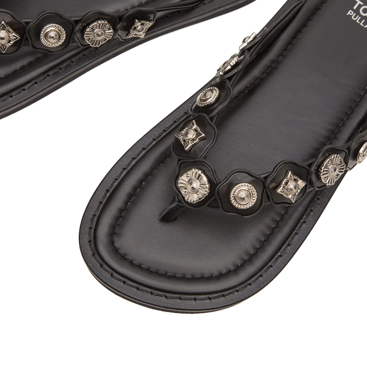 TOGA PULLA Leather Flip Flops
