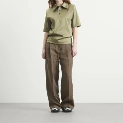 TOGA Satin Stretch Polo Shirt