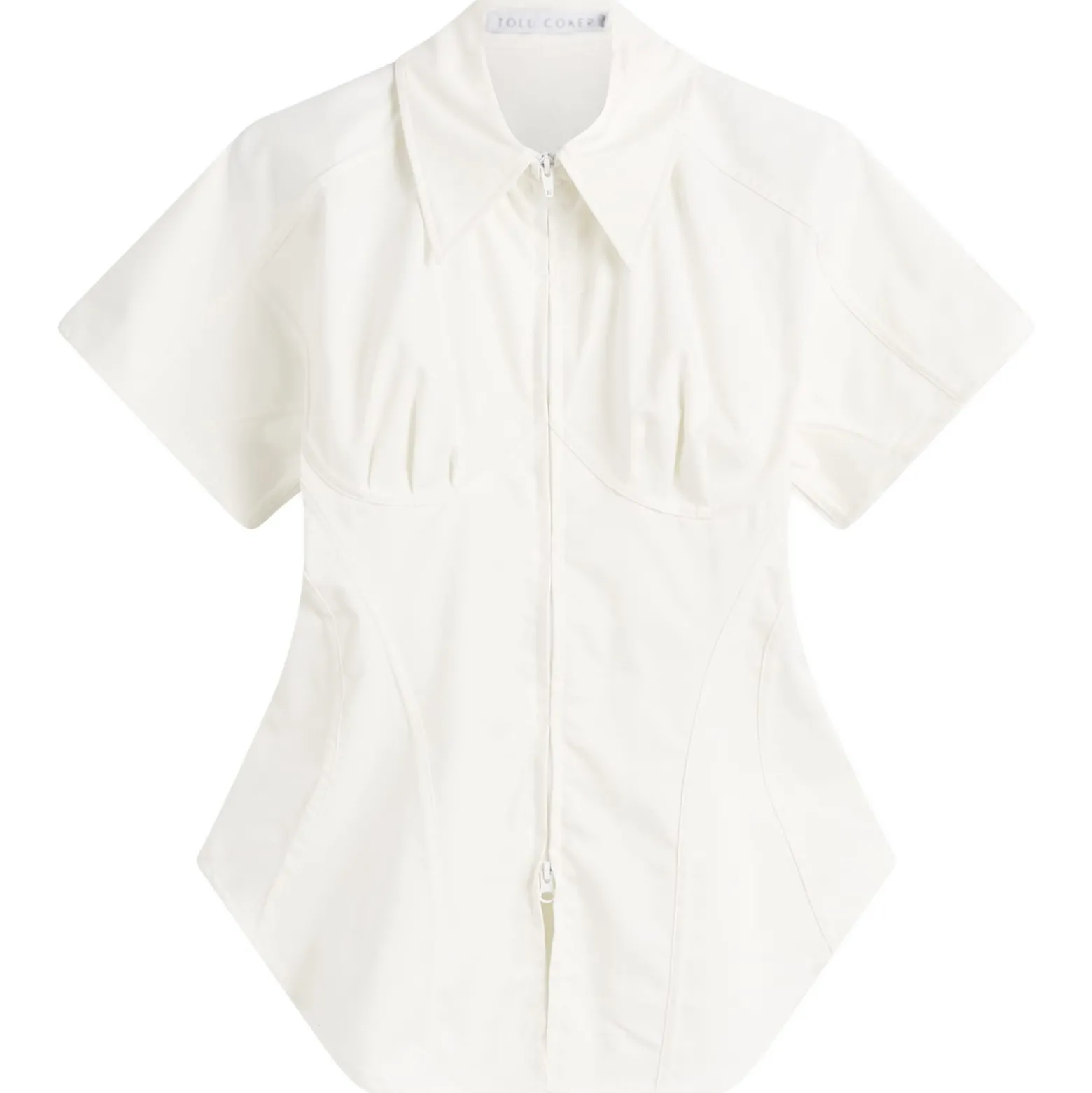 Tolu Coker Panelled Contoured Bustier Blouse