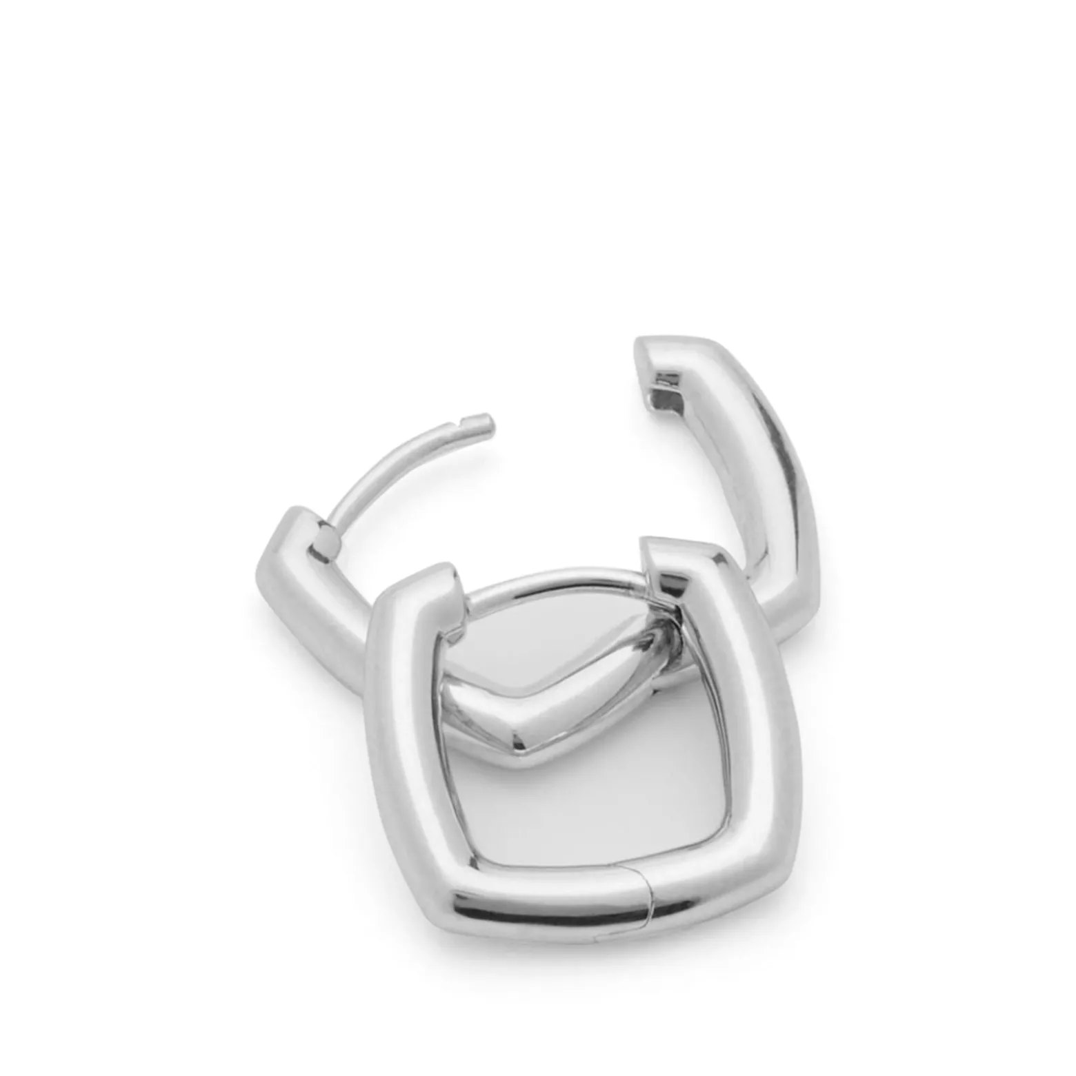 Tom Wood Frame Hoop Earrings - Small