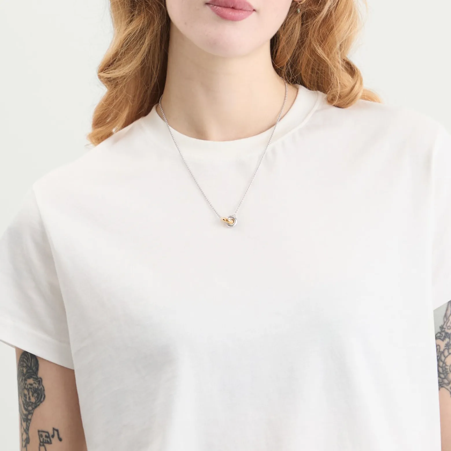 Tom Wood 20.5" Sphere Double Pendant Necklace