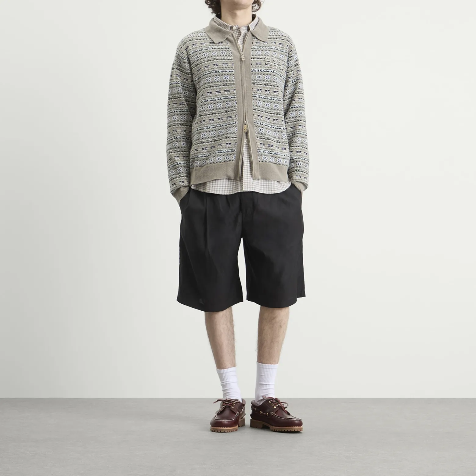 TTT MSW Zip Knit Cardigan