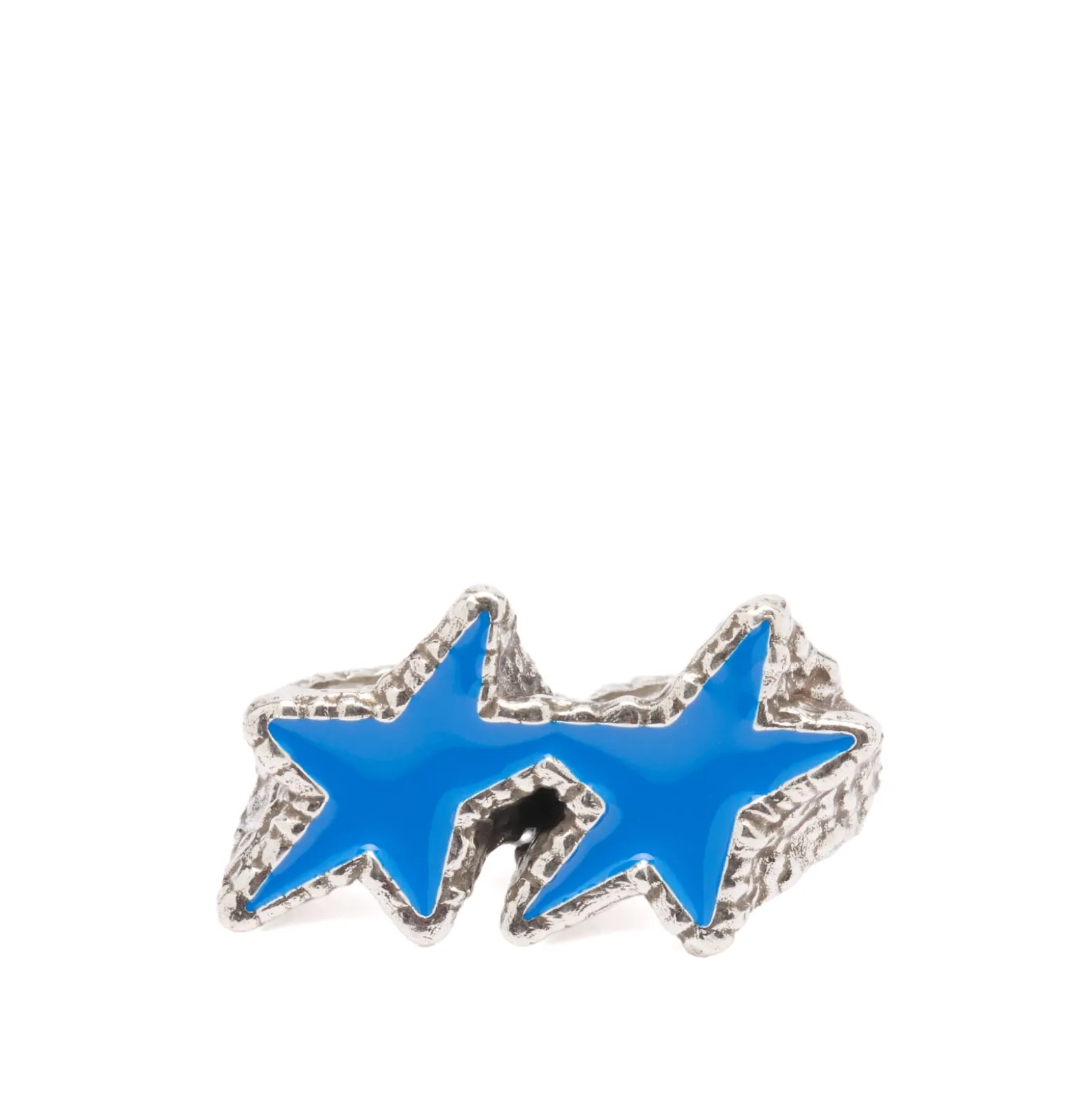TwoJeys Blue Melted Stars Knuckle Ring Presented by END.