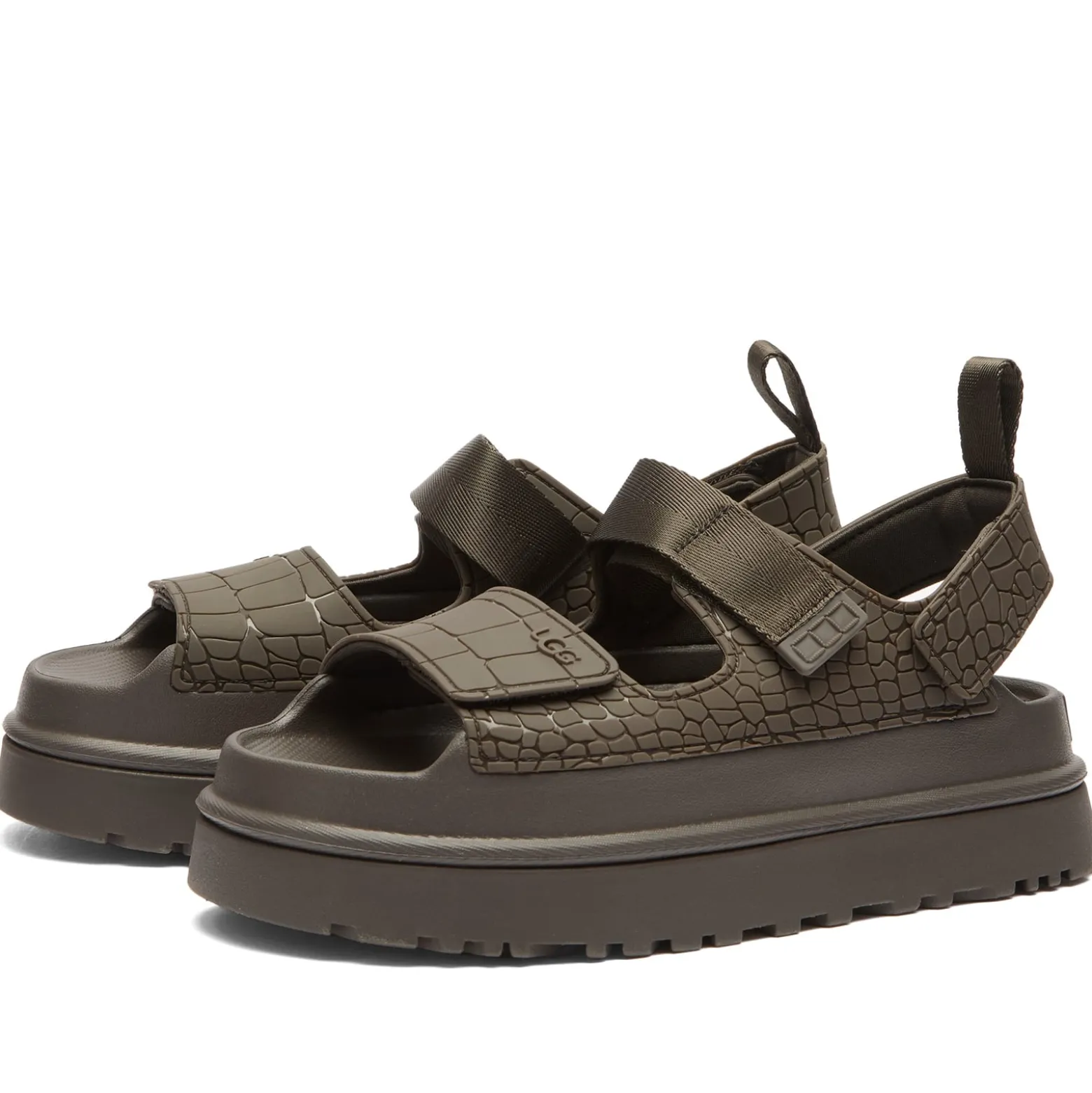 UGG Goldenglow Embossed Sandal
