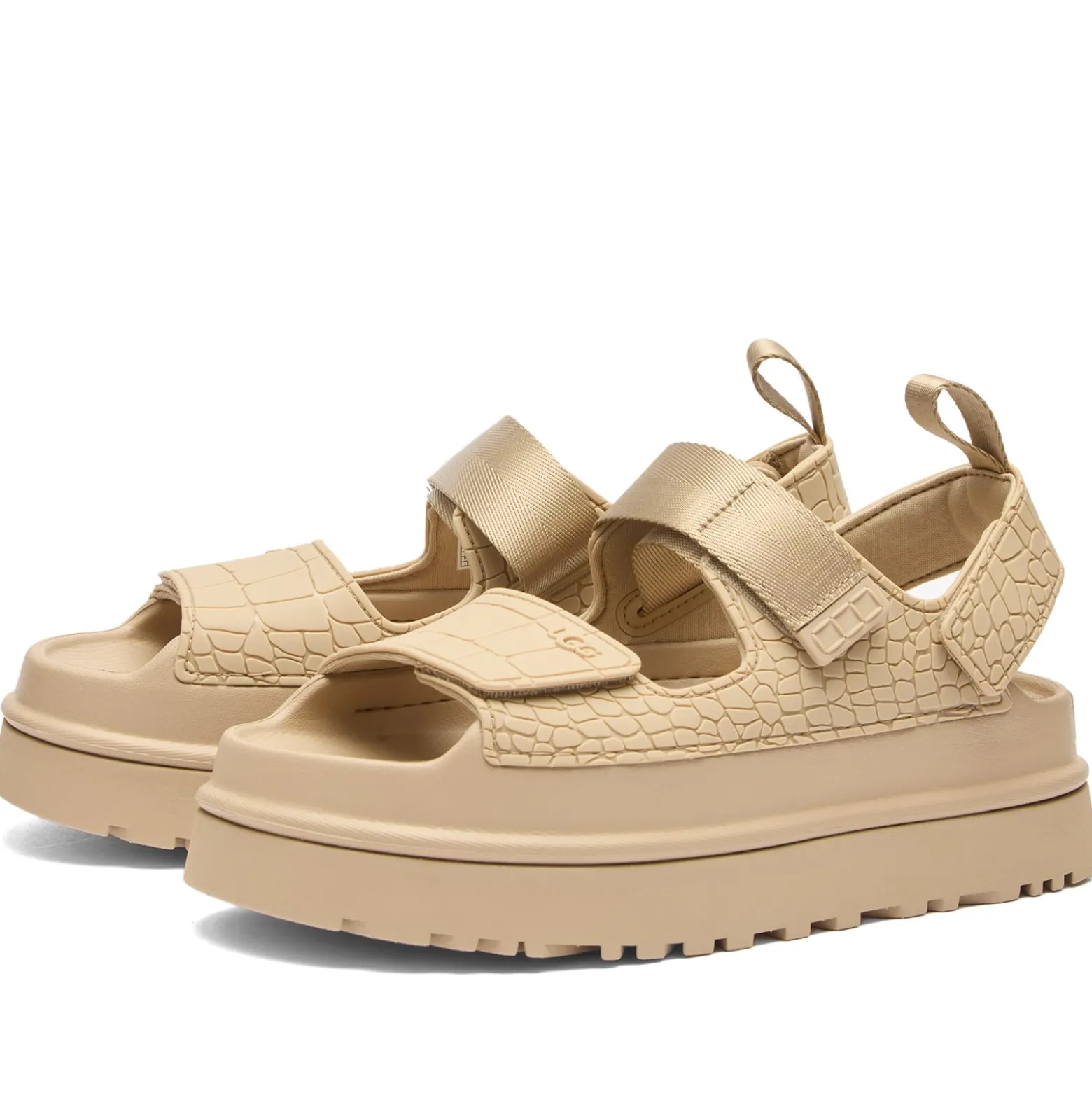 UGG Goldenglow Embossed Sandal