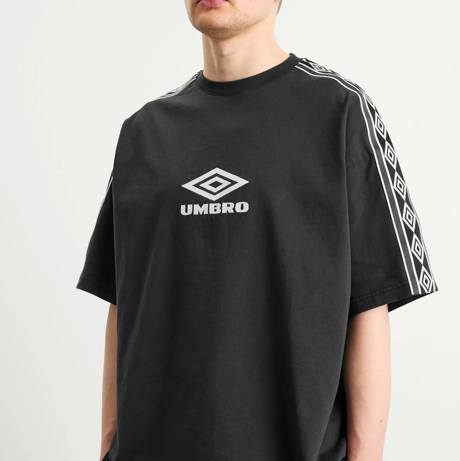 Umbro by Slam Jam Offence Defence Tape T-Shirt