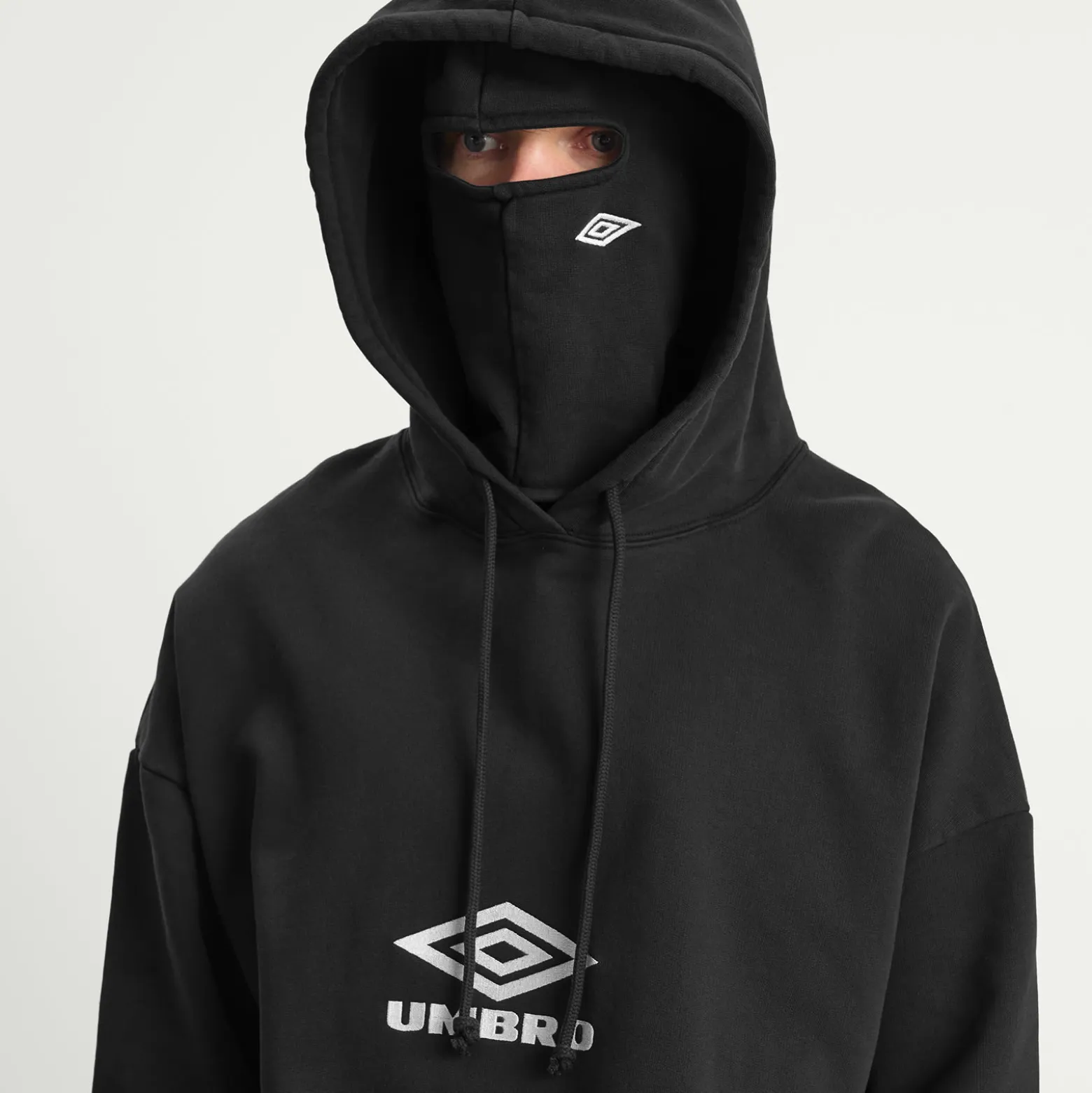 Umbro by Slam Jam OG Logo Mask Hoodie