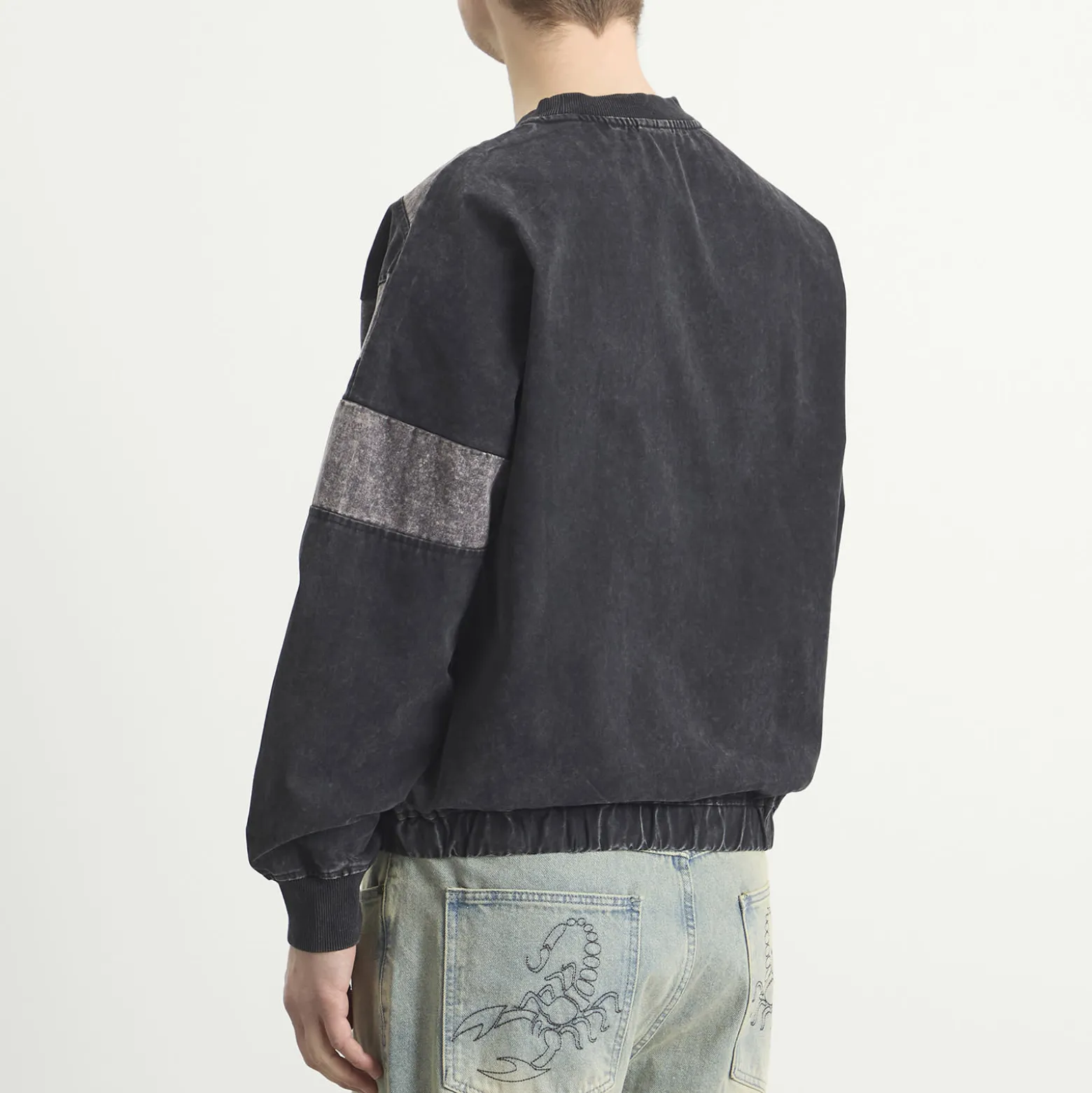 Umbro Washed Diamond Drill Sweat