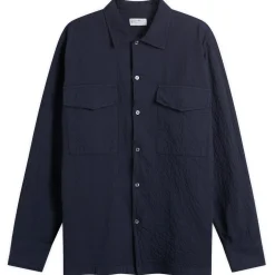 Universal Works Arten Seersucker Attendant Overshirt
