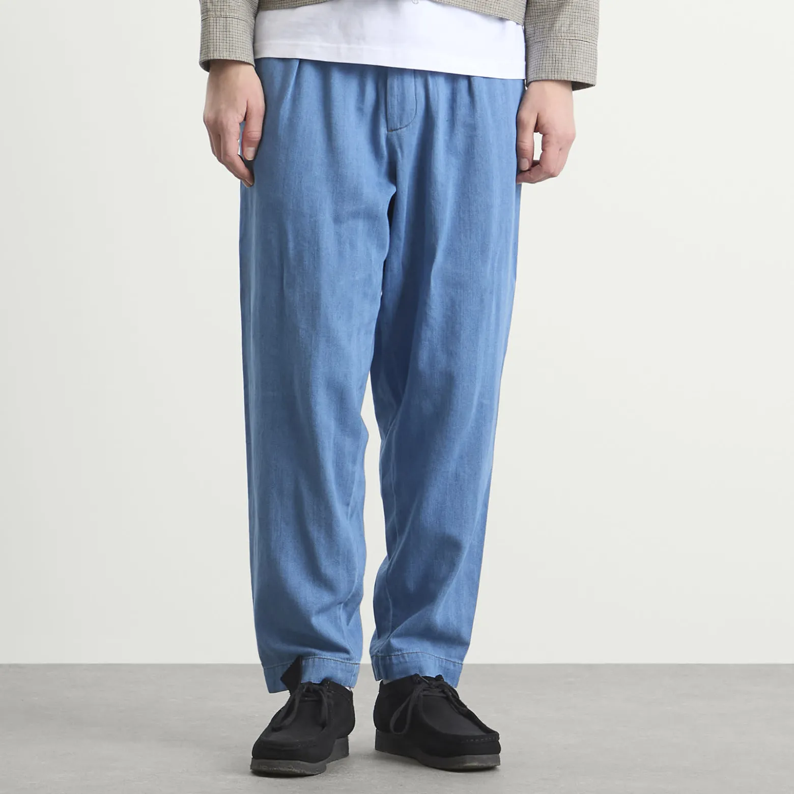 Universal Works Herringbone Rec. Pleated Track Pant