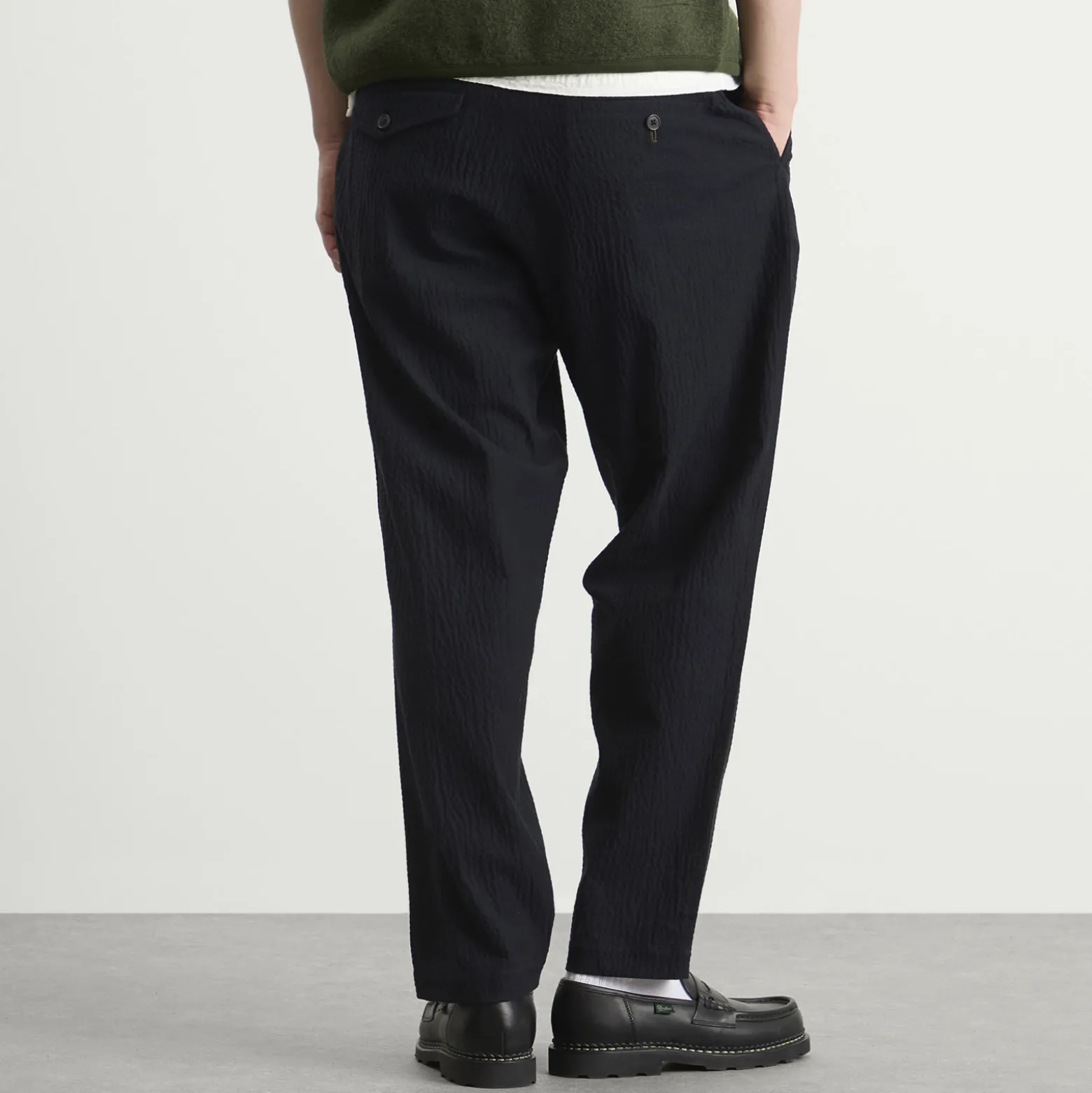 Universal Works Ospina Cotton Pleated Track Pant