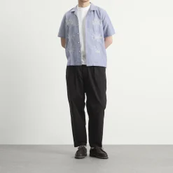 Universal Works Oxford Shirting Road Trip Shirt