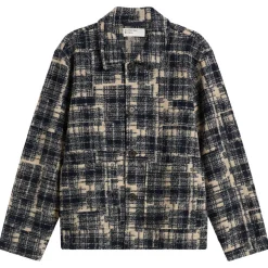 Universal Works Patch Check Fleece Rams Jacket