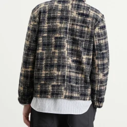 Universal Works Patch Check Fleece Rams Jacket