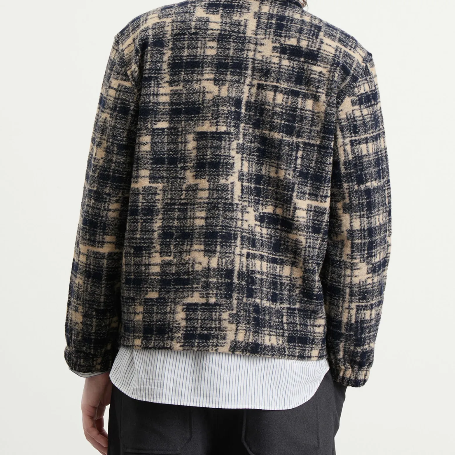 Universal Works Patch Check Fleece Rams Jacket