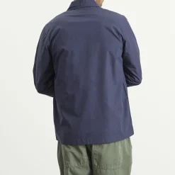 Universal Works Peached Poplin Bakers Overshirt