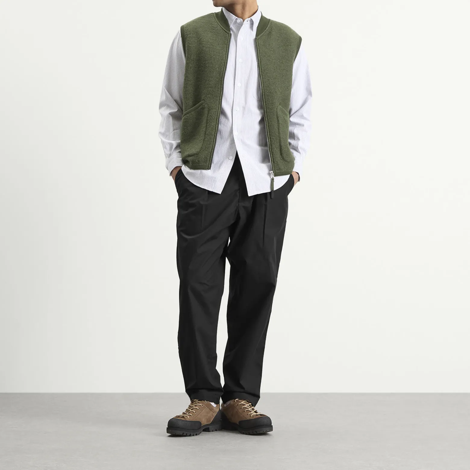 Universal Works Recycled Poly Tech Pleated Track Pant