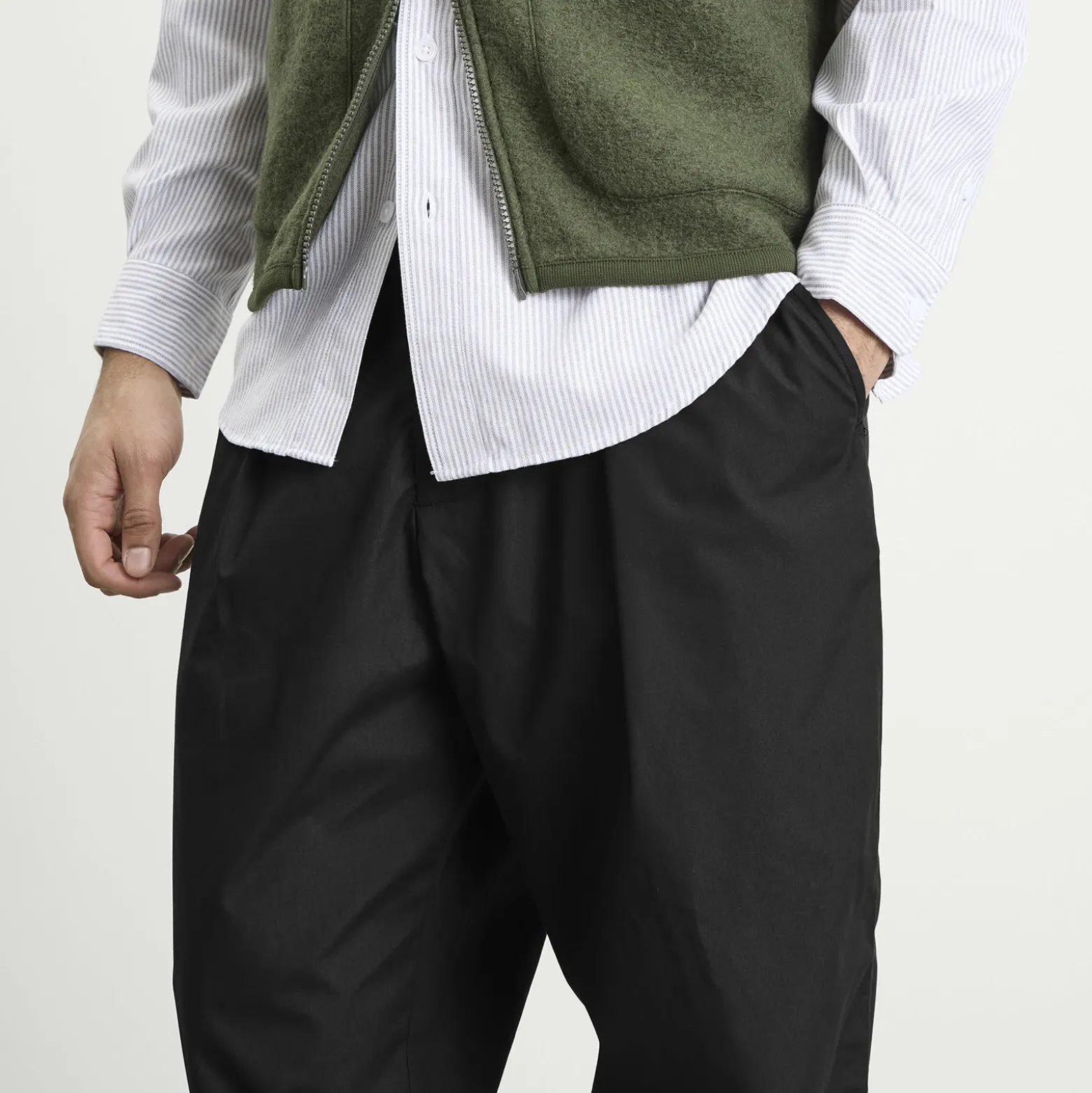Universal Works Recycled Poly Tech Pleated Track Pant