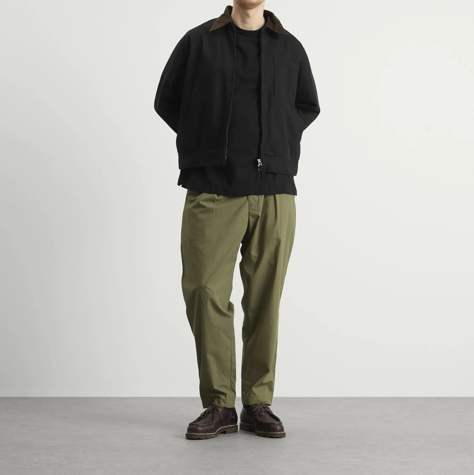 Universal Works Recycled Poly Tech Pleated Track Pant