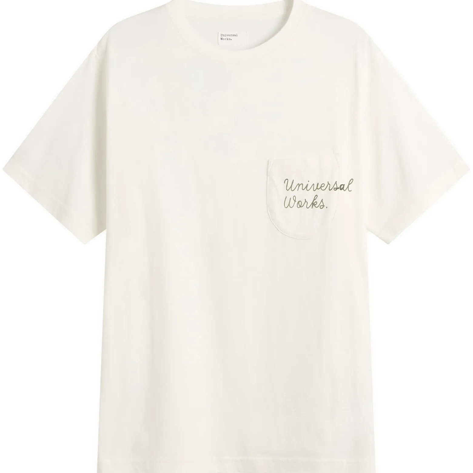 Universal Works Script Logo Pocket T-shirt
