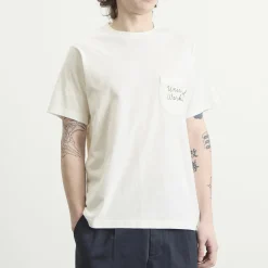 Universal Works Script Logo Pocket T-shirt