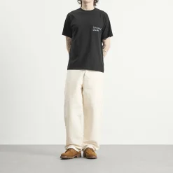 Universal Works Script Logo Pocket T-shirt
