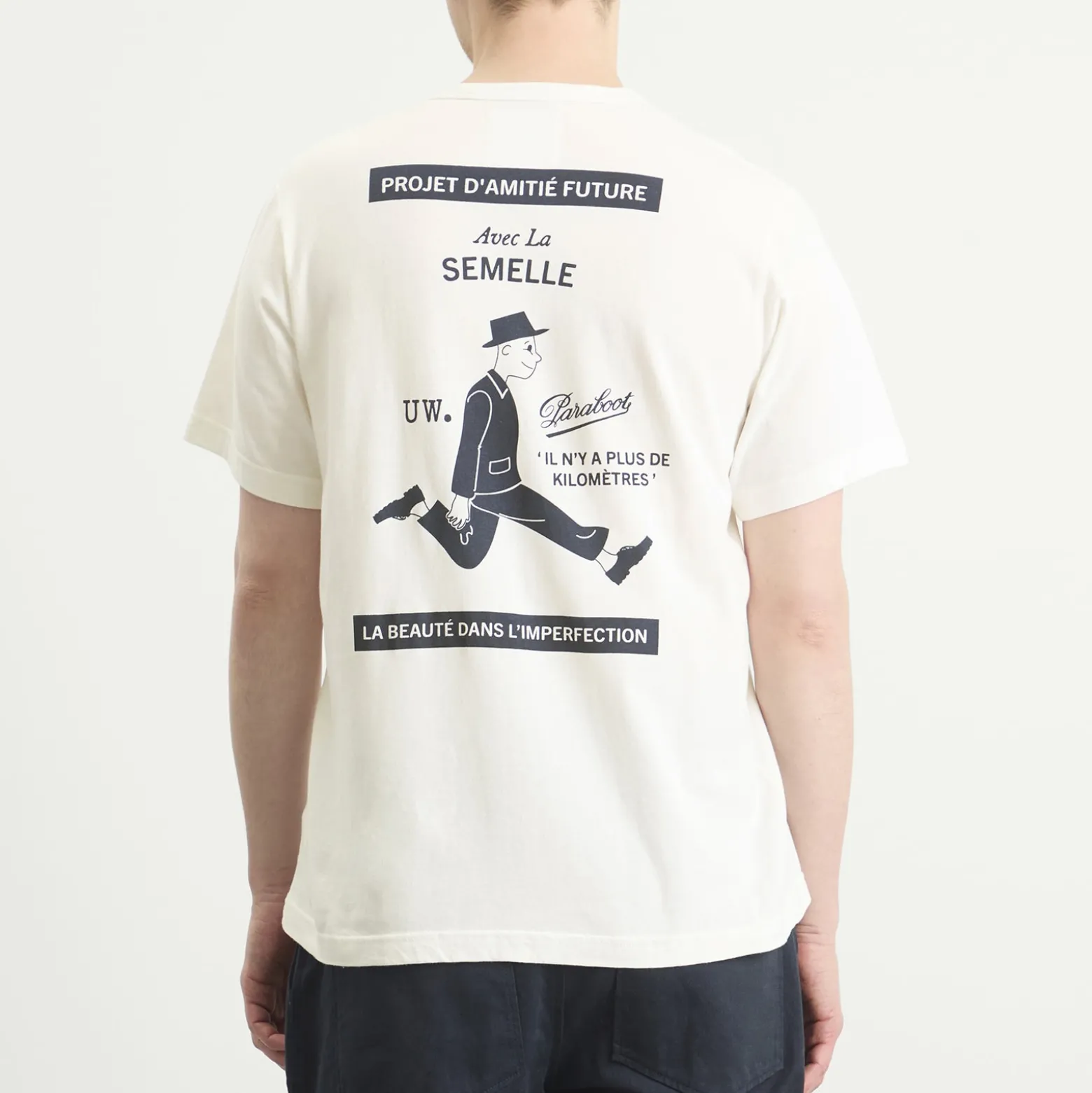 Universal Works x Paraboot Jersey Print Tee
