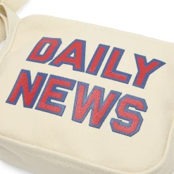 Unlikely Dry Goods Daily News Miniature Messenger Bag