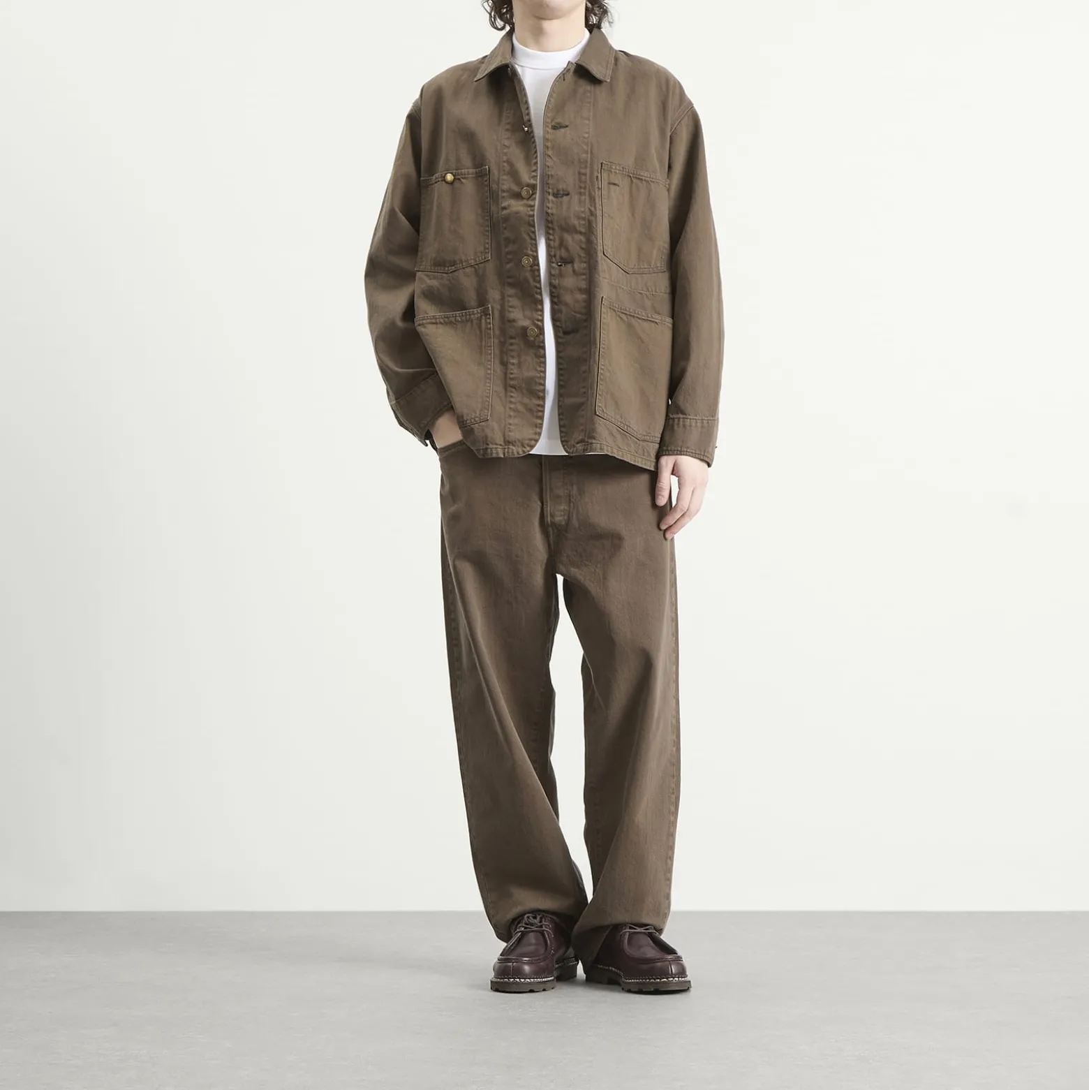 Unlikely Dry Goods Time Travel Wide Jeans