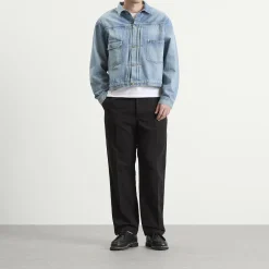Unlikely Dry Goods Time Travel Denim Trucker Jacket