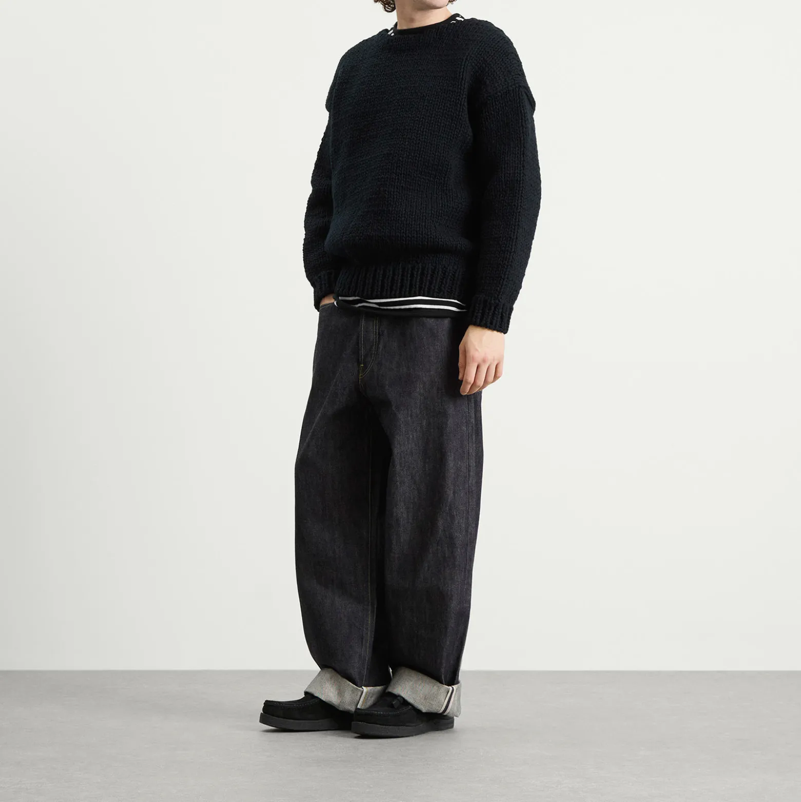 Visvim Amplus Boatneck Hand Knit