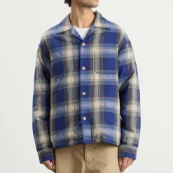 Visvim Keesey Check Down Shirt Jacket