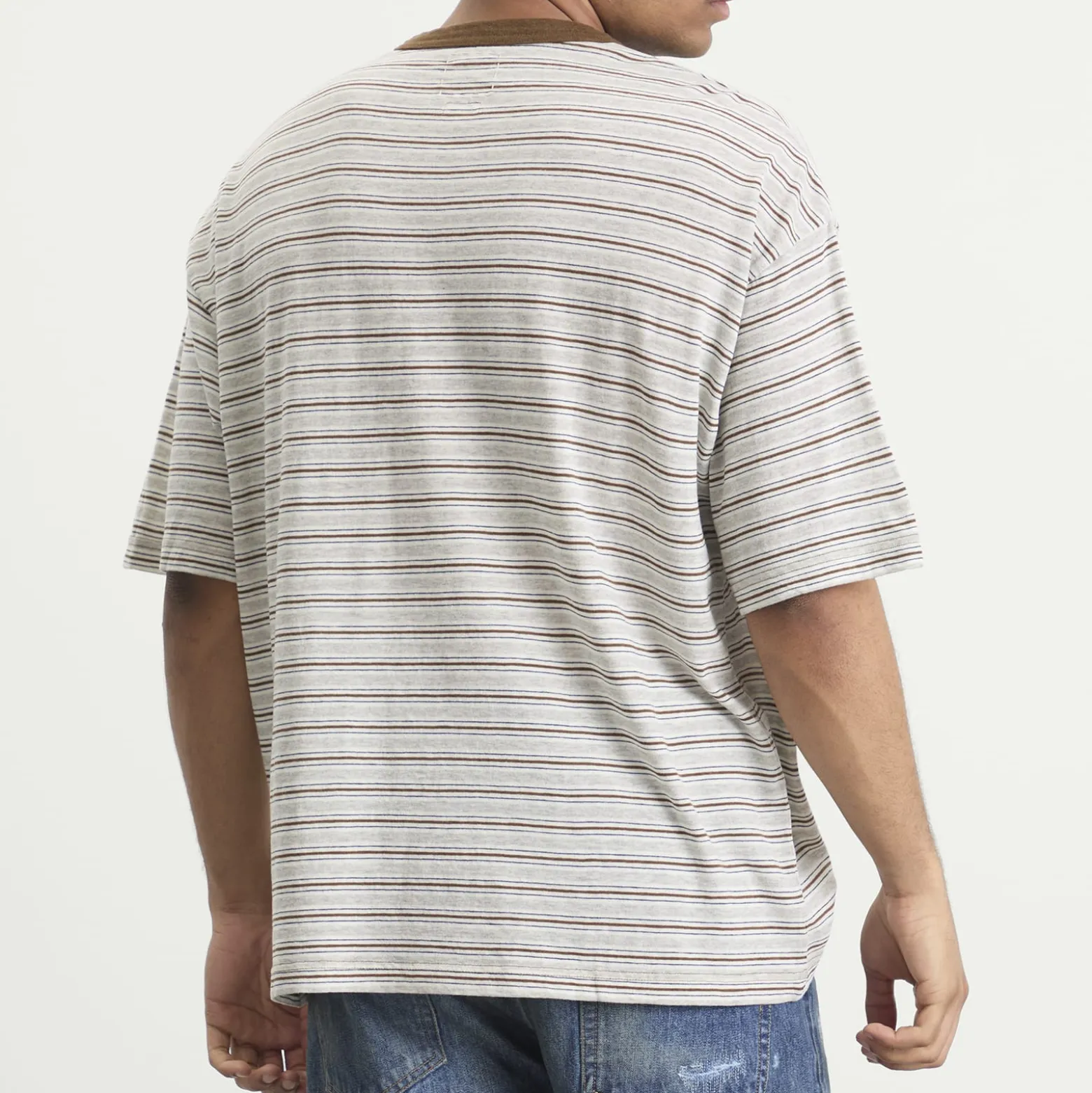 Visvim Mondo Border Stripe T-Shirt