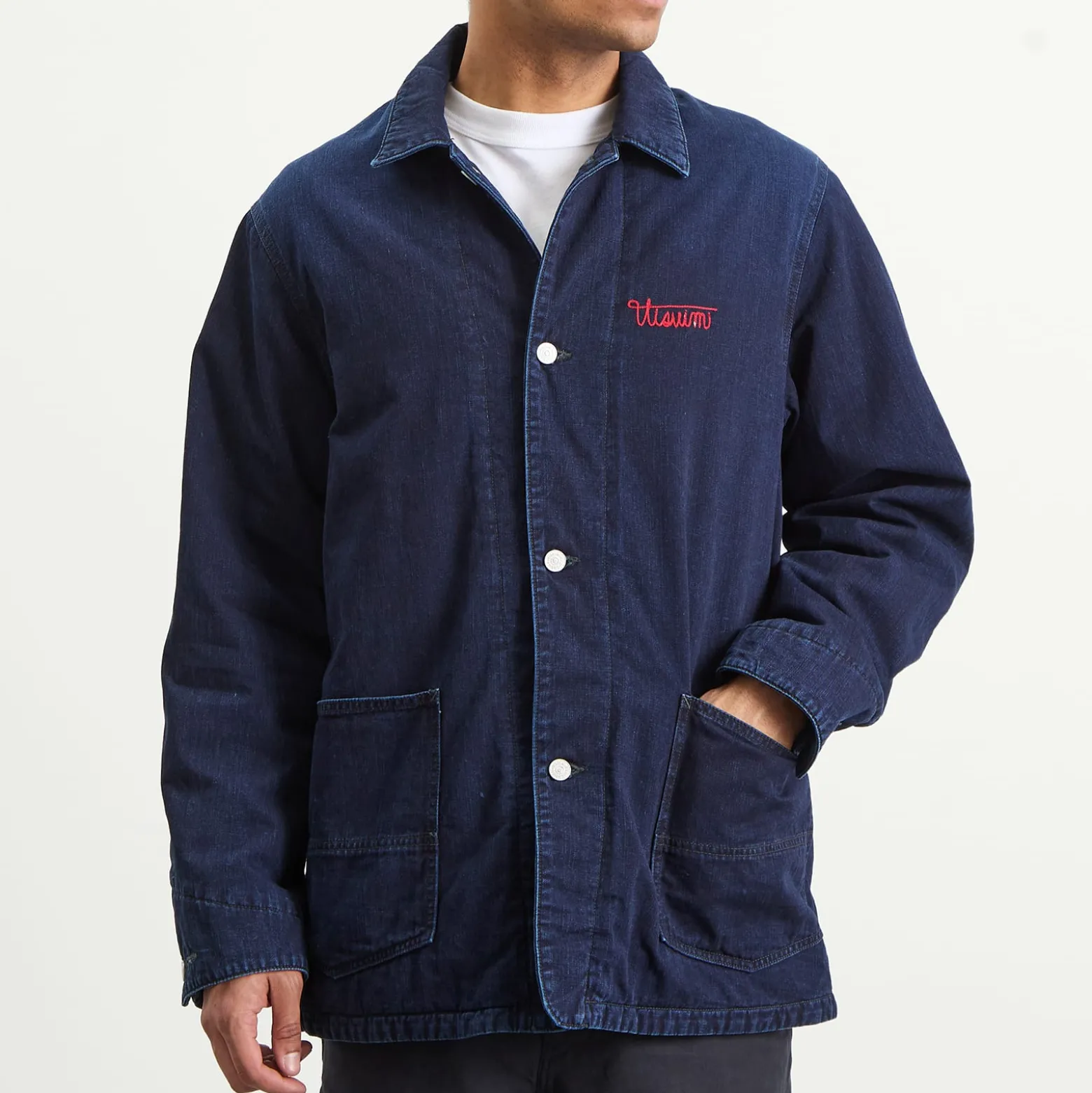 Visvim Osiris Down Coverall Damaged Shirt Jacket