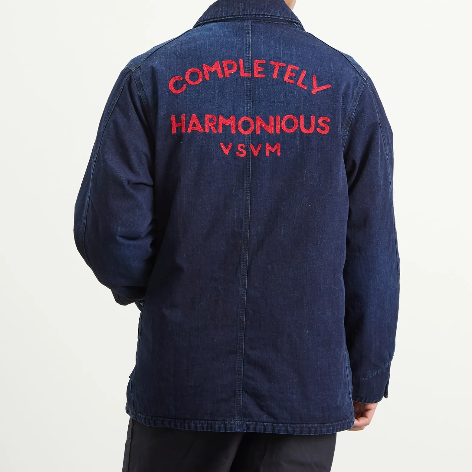 Visvim Osiris Down Coverall Damaged Shirt Jacket