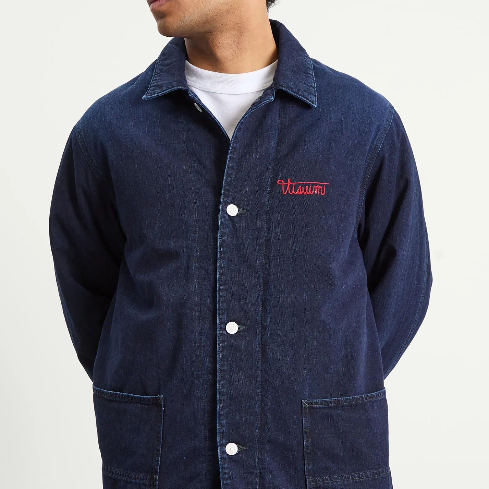 Visvim Osiris Down Coverall Damaged Shirt Jacket