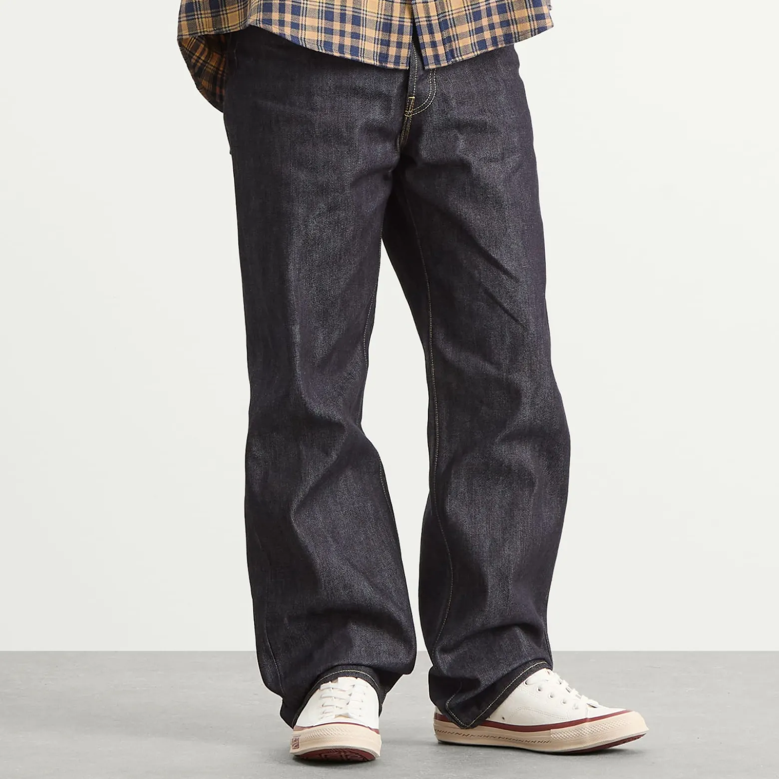 Visvim Social Sculpture 01 Wide Unwashed Jeans