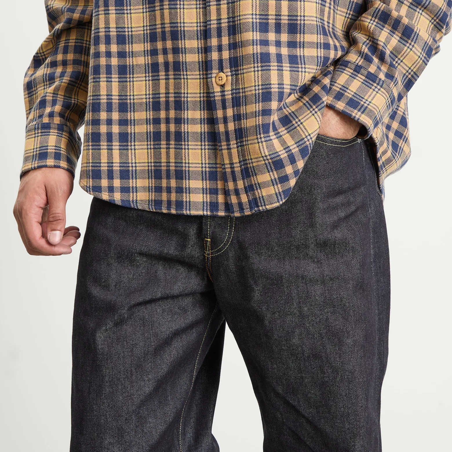 Visvim Social Sculpture 01 Wide Unwashed Jeans