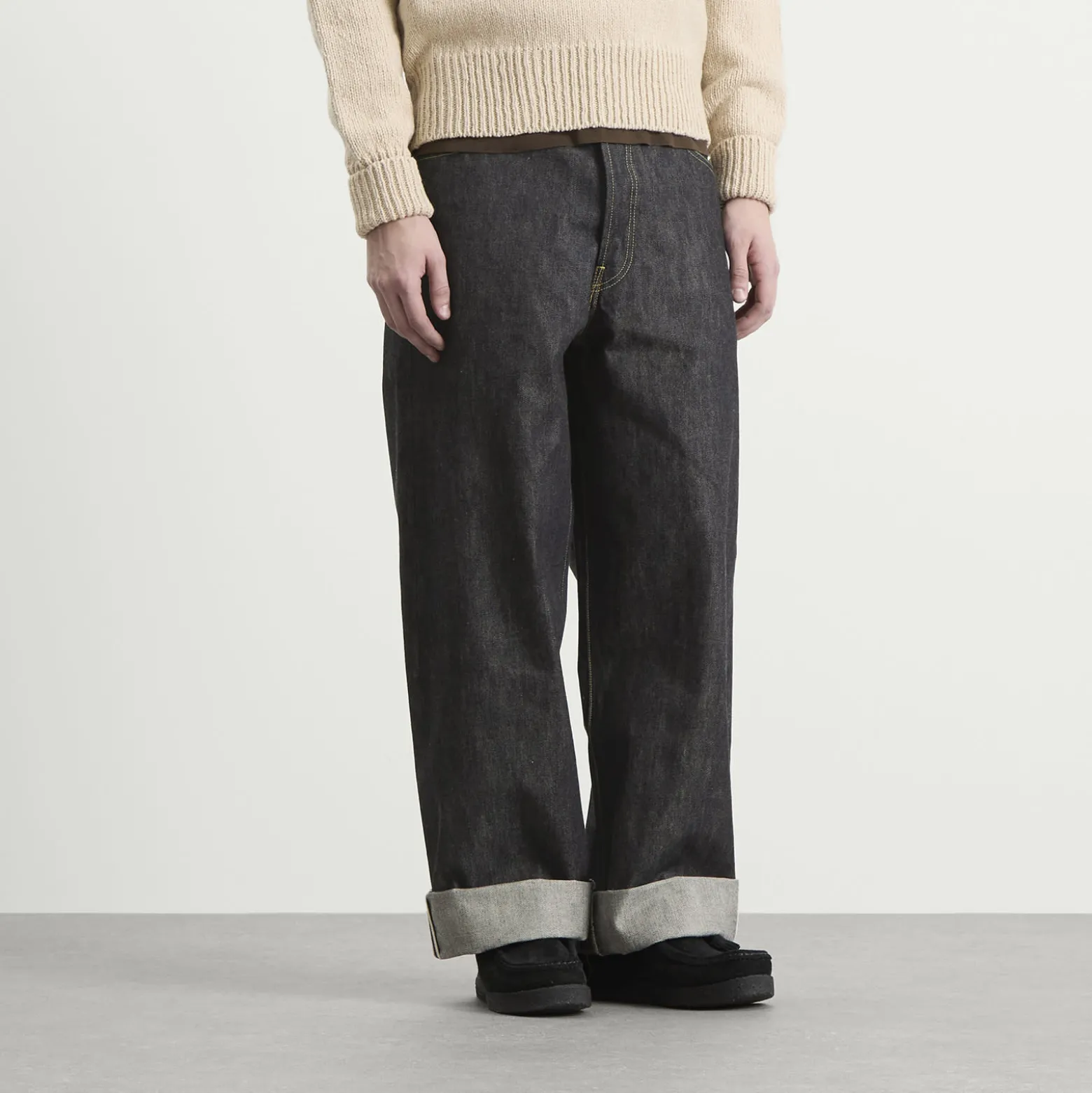 Visvim Social Sculpture Wide Raw Jeans