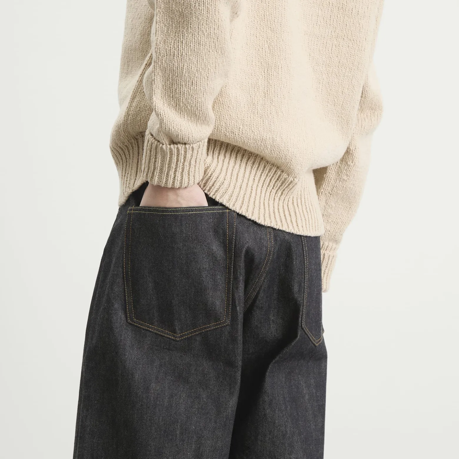 Visvim Social Sculpture Wide Raw Jeans