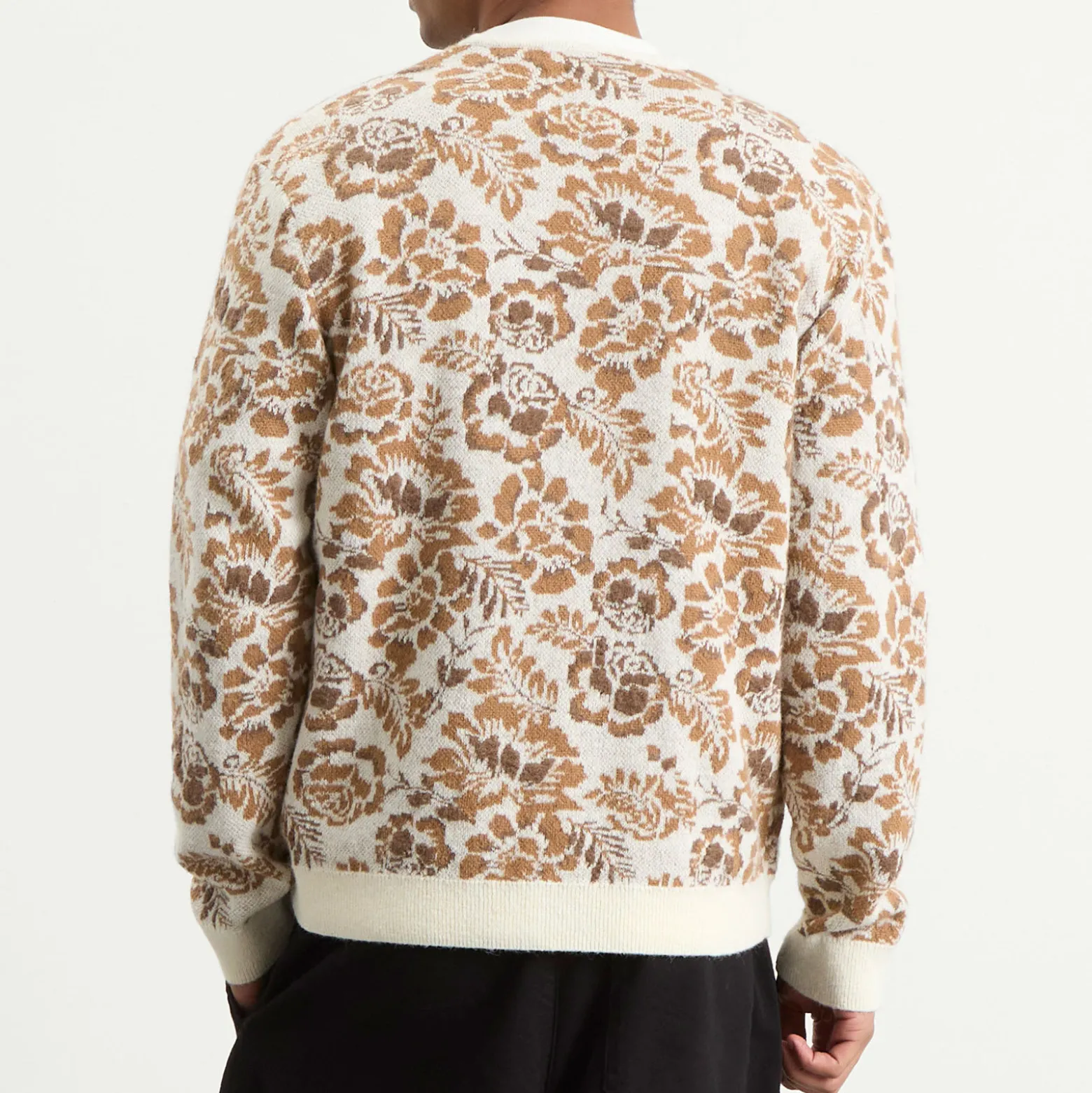 Wax London Alban Floral Jacquard Cardigan