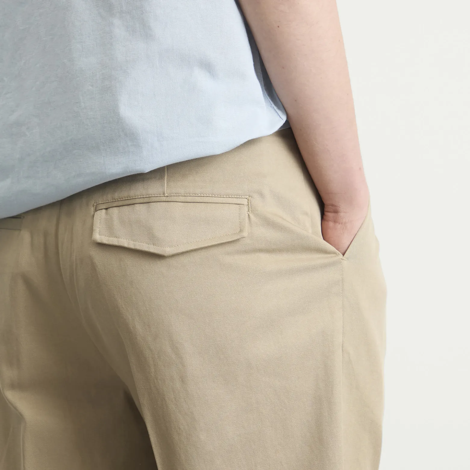 Wax London Aubyn Pleated Trousers
