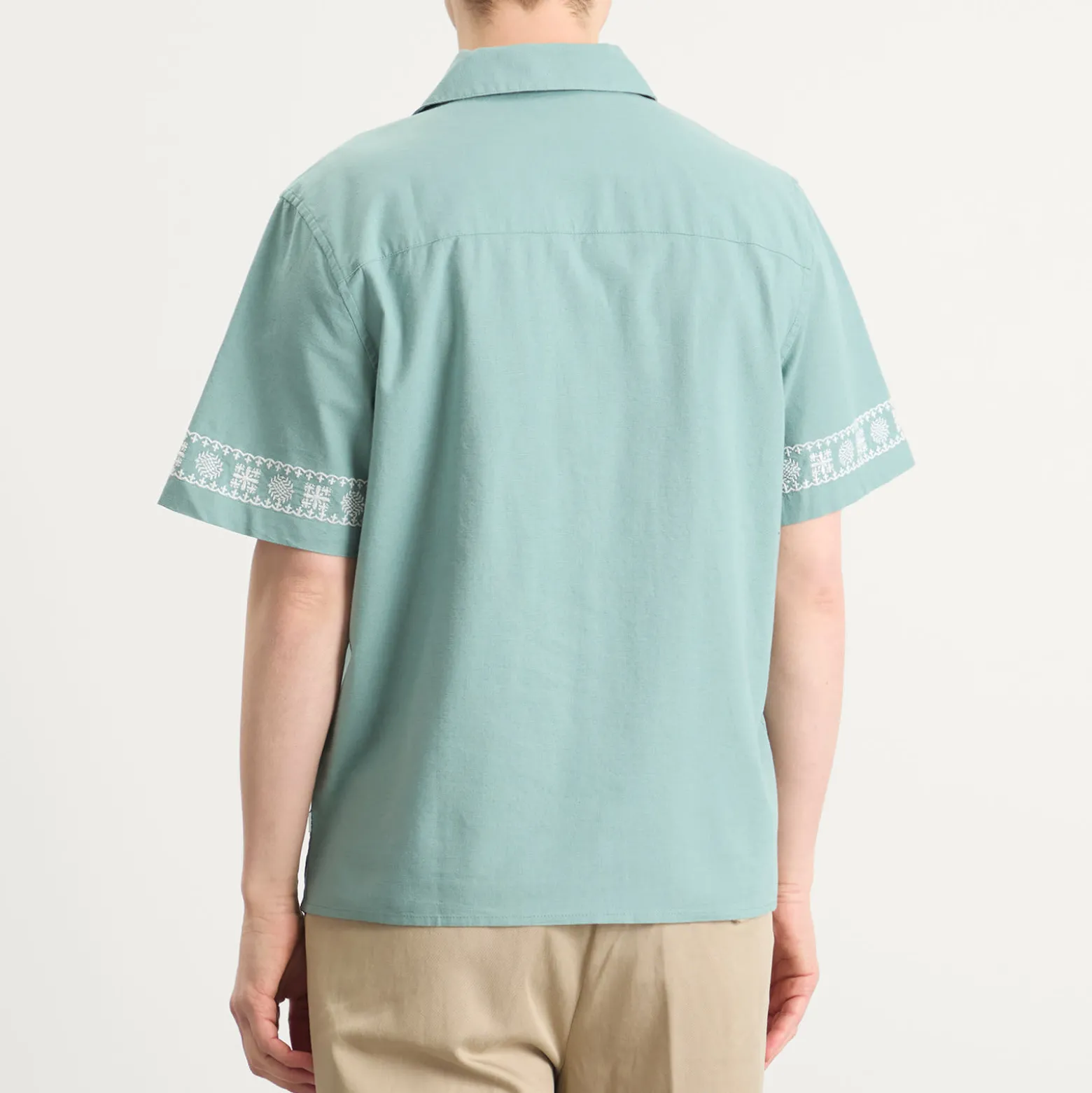 Wax London Didcot Placement Border Vacation Shirt