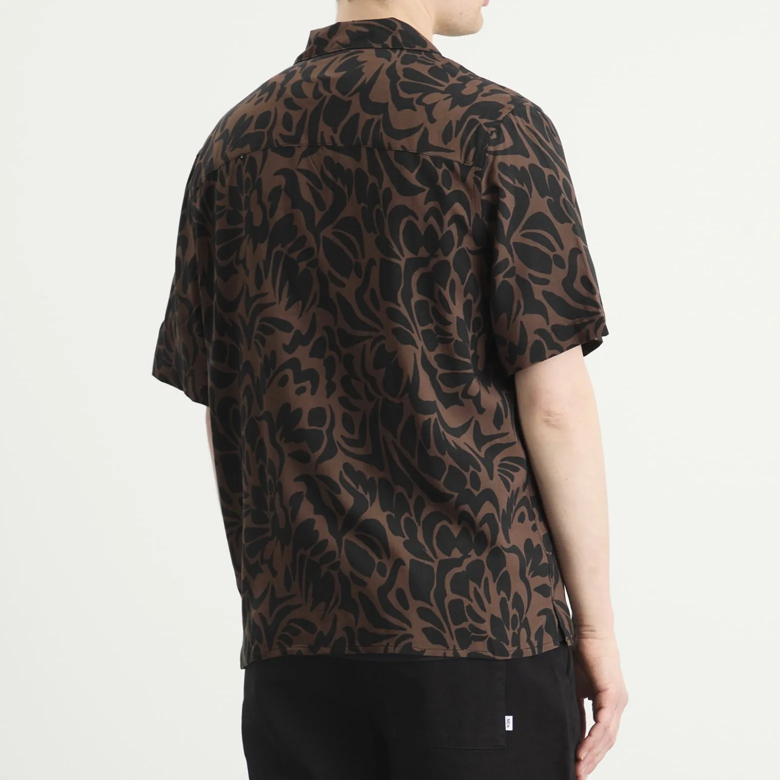 Wax London Didcot Two Tone Floral Vacation Shirt