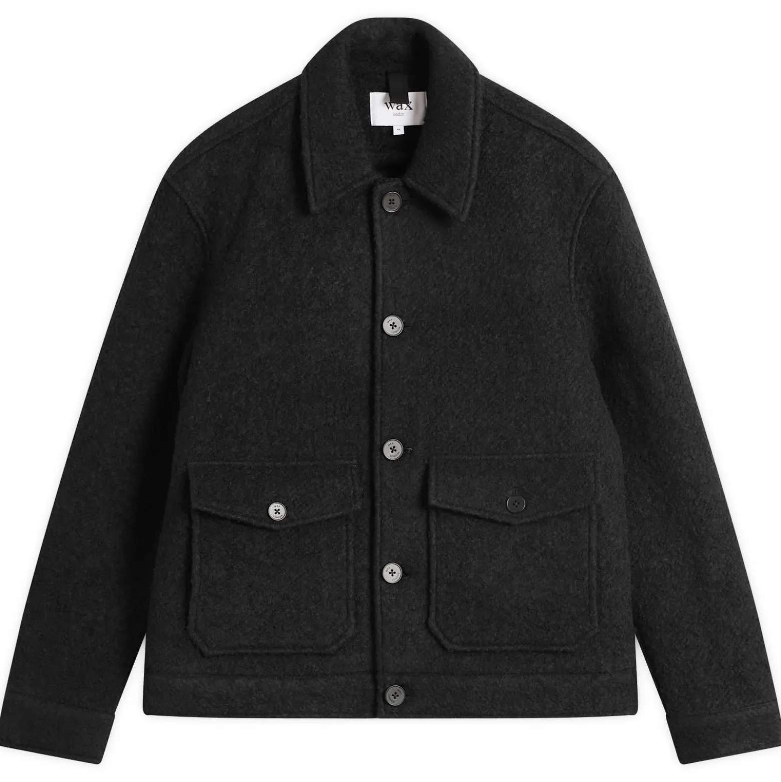 Wax London Newgate Melange Wool Jacket