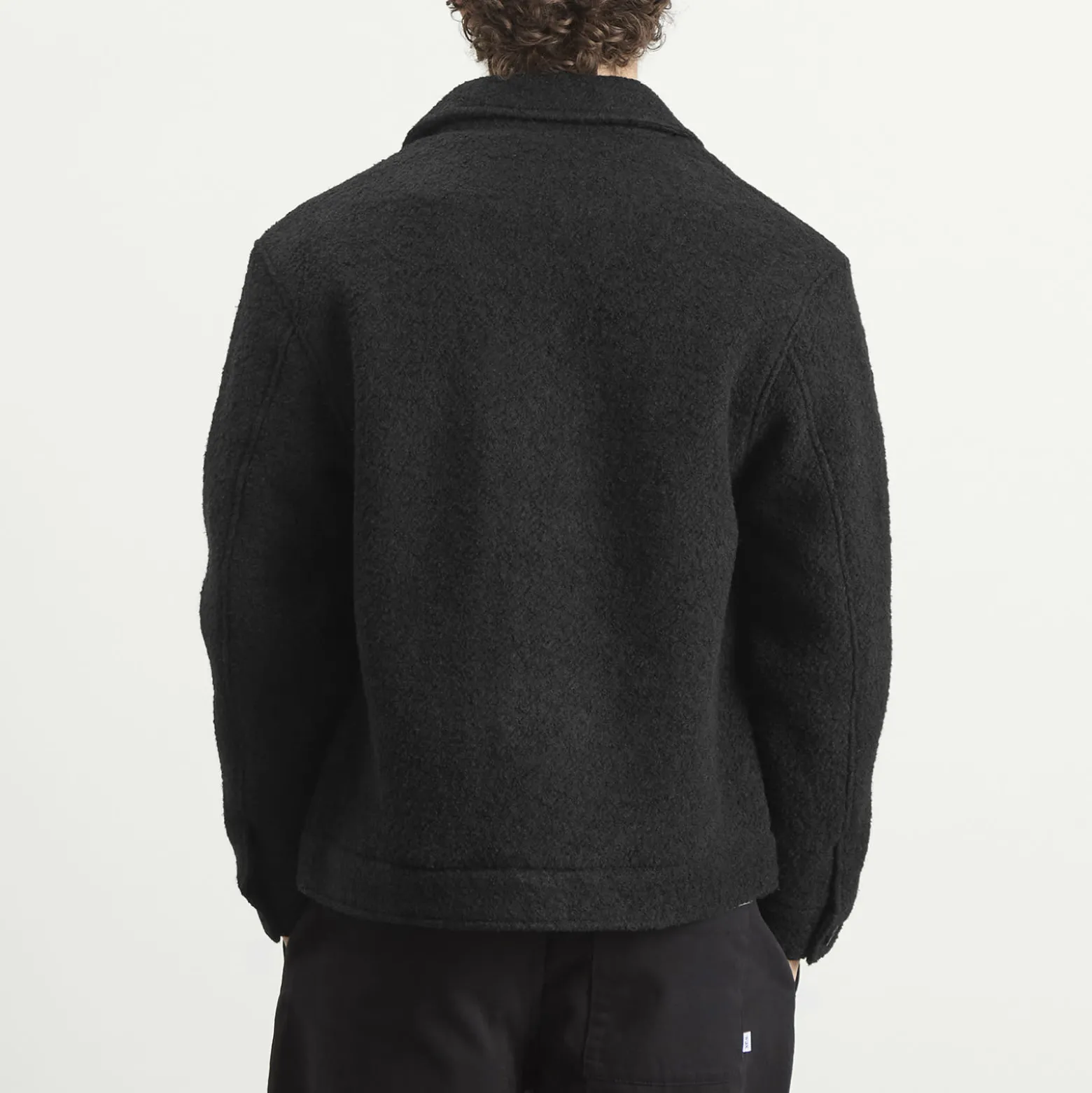 Wax London Newgate Melange Wool Jacket