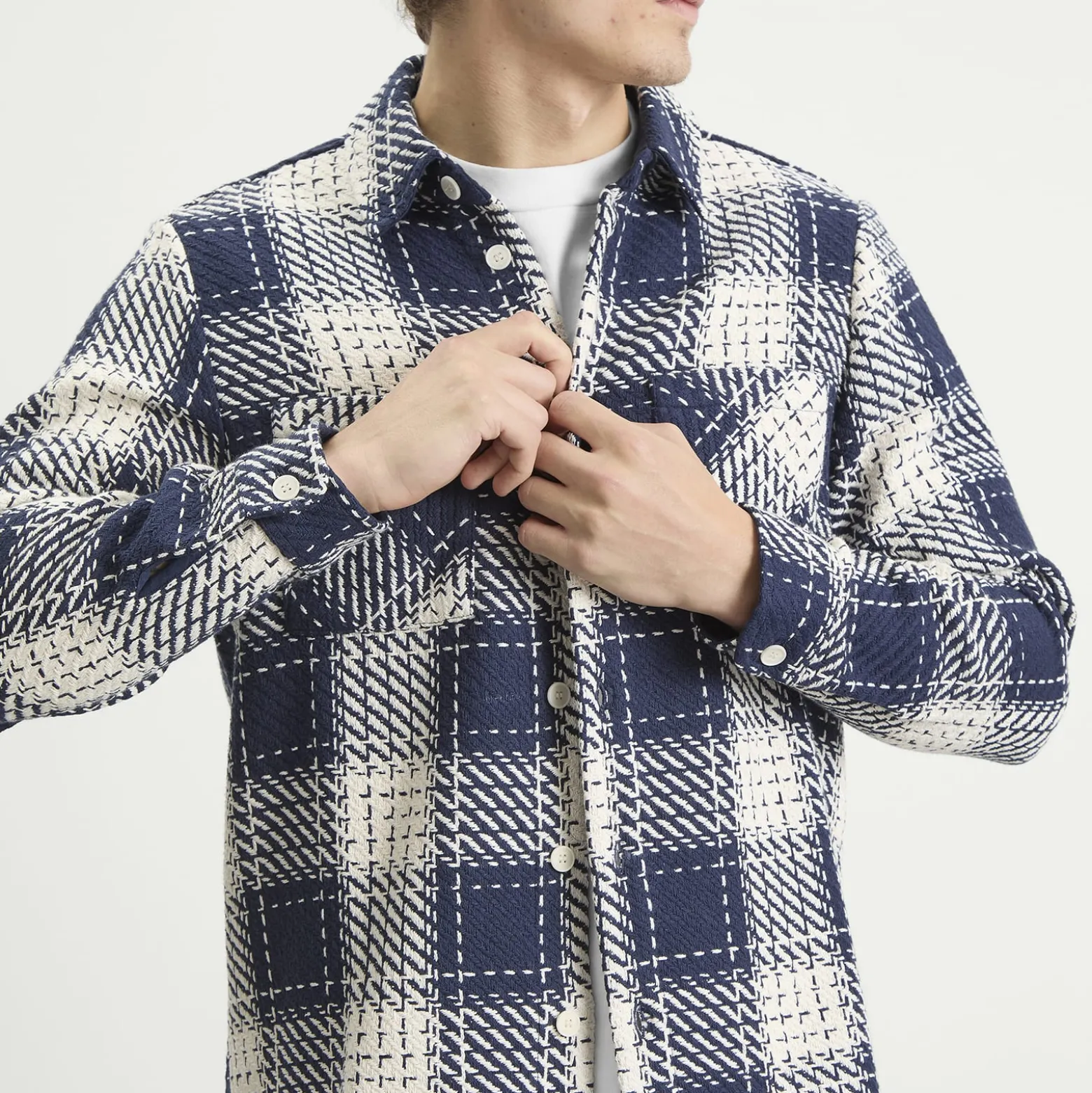 Wax London Whiting Beatnik Overshirt